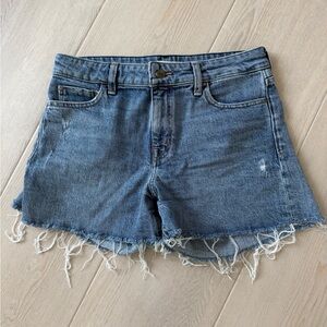 Treasure & Bond Distressed Blue Denim Cutoff Shorts
